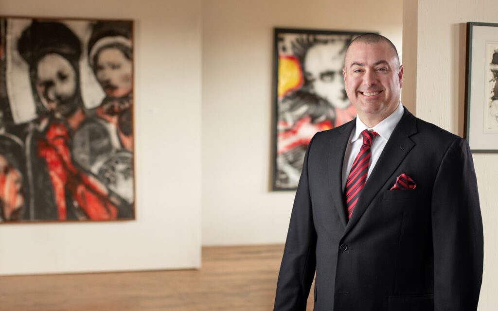 Cleveland IP attorney Stephen Presutti with Wegman Hessler Valore